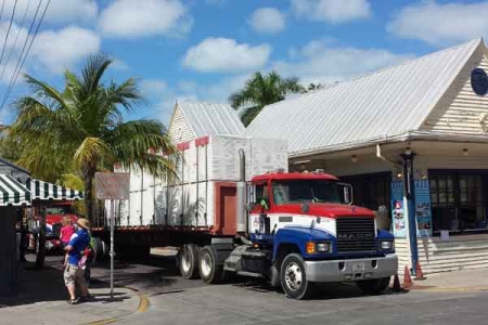 Roofing Material delivery