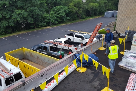 New Fully Adhere GAF TPO roofing system, Radisson Hotel