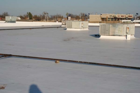 Chickasha, OK Shopping Center Roof