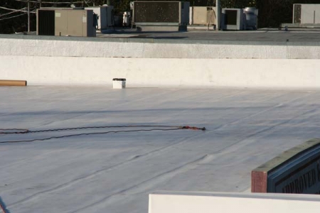 Chickasha, OK Shopping Center Roof