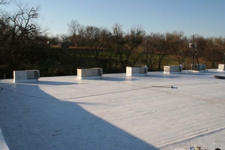 Chickasha, OK Shopping Center Roof