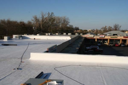 Chickasha, OK Shopping Center Roof