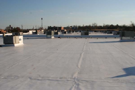 Chickasha, OK Shopping Center Roof