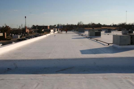 Chickasha, OK Shopping Center Roof