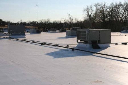 Chickasha, OK Shopping Center Roof