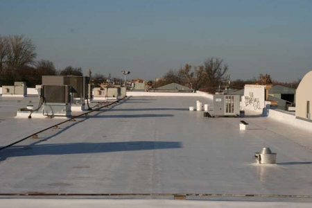 Chickasha, OK Shopping Center Roof