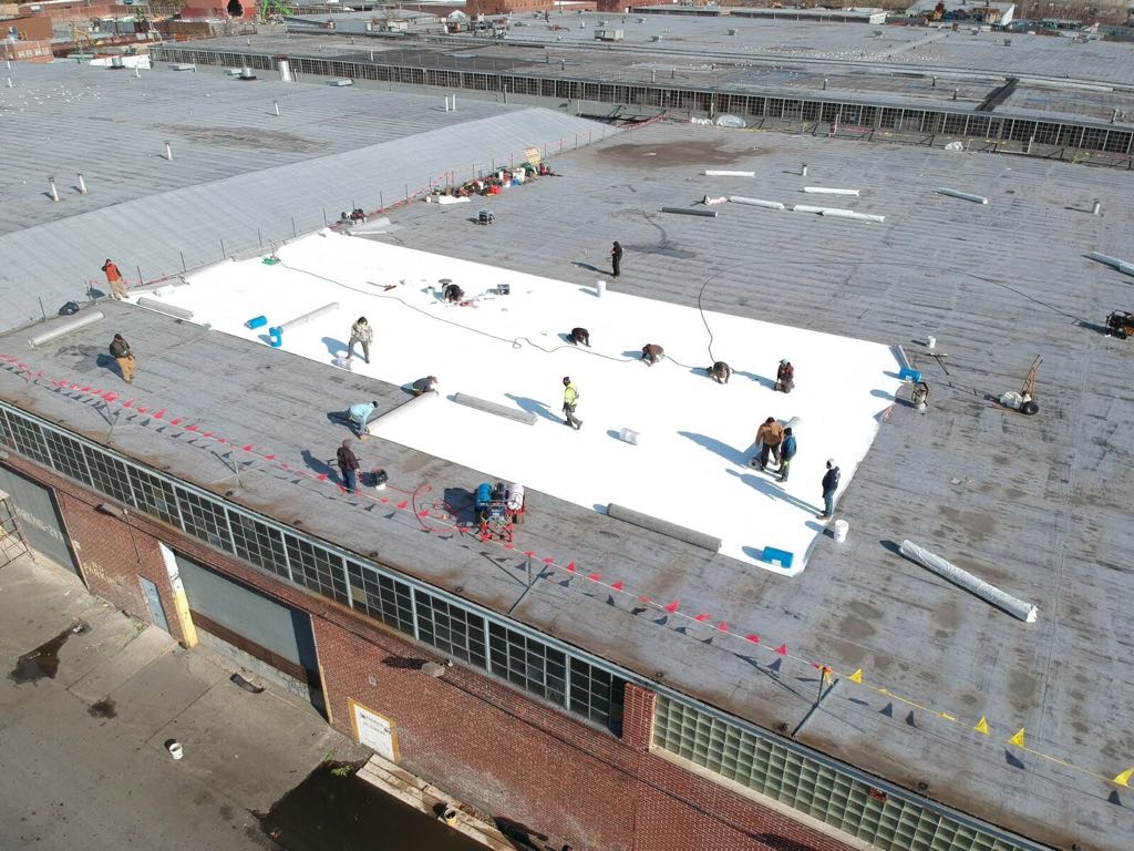 Roof for Mana Contemporary in Jersey City, NJ Elite Roofing USA